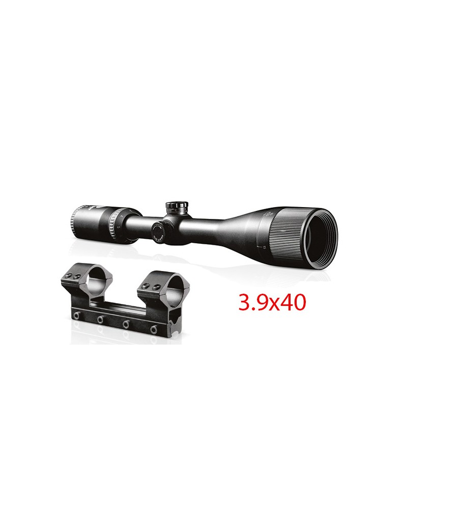 Stoeger Cannocchiale 3.9x40 per carabina Aria compressa completo di anelli Stoeger Cannocchiale 3.9x40 per carabina Aria compressa completo di anelli